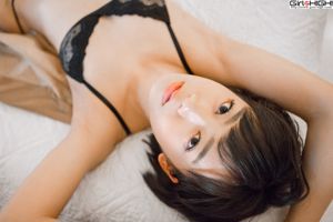 [Girlz-High] Koharu Nishino Koharu Nishino-Черные шелковые чулки-bkoh_001_004