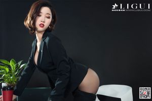 Xiao Xiao "Piede di seta seducente seta nera" [丽 柜 Ligui] Bellezza di Internet