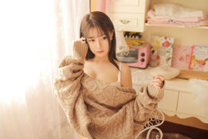 [COS Welfare] Busty Cat Nine Sakura - suéter de camello