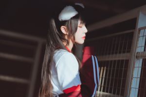 Sakura Momao "Red Gymnastics Suit" [COSPLAY Beauty]