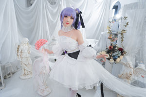 [Cosplay-Foto] Süße und beliebte Coser Noodle Fairy - Einhorn-Hochzeitskleid