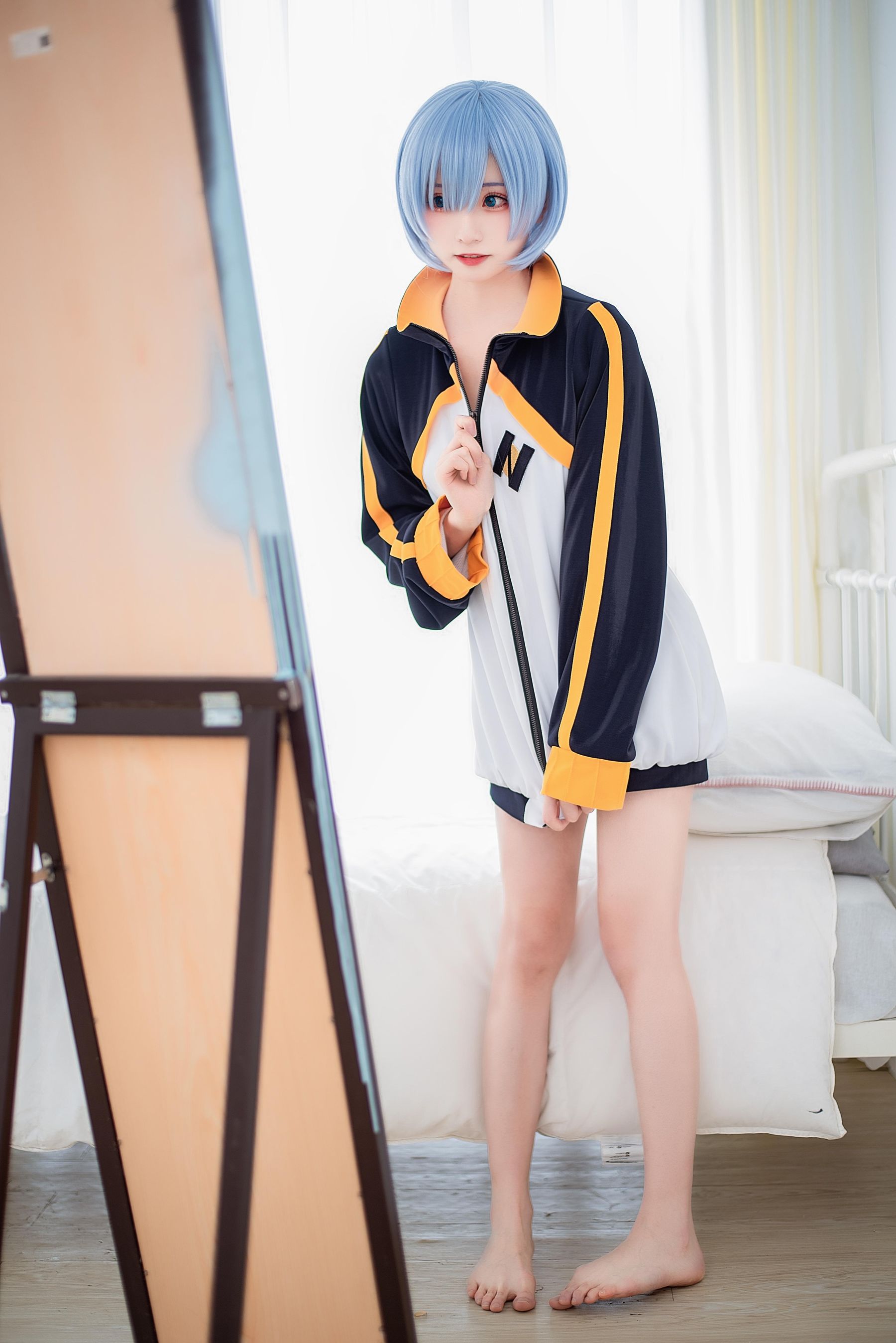 [Cosplay] Anime blogger Kitaro_Kitaro - Rem Sportswear Page 15 No.396ca4
