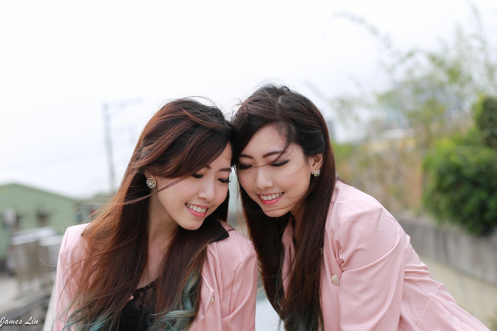 Extremely pure and sweet Taiwanese twin sisters flower fresh outdoor shoot Page 60 No.5bd73c