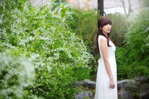 Съемка на открытом воздухе Ли Эньхуэя "Красивое белое платье"