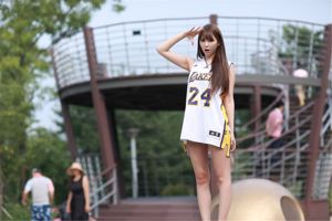 Cô gái ngọt ngào Li Enhui's "Basketball Suit" bên ngoài cảnh quay